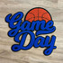 Basketball ROYAL Game Day Chenille Patch