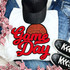 Basketball RED Game Day Chenille Patch