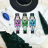 Nutcracker Sequins Embroidered Patch BUNDLE, colorful sequin embroidered nutcracker patches with detailed soldier design.