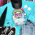 Stylin' Santa Screen Print Heat Transfer