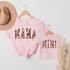 Mama Cowhide Pink DTF Heat Transfer