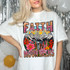 Faith Moves Mountains Faux Embroidery DTF Heat Transfer