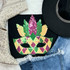 Mardi Gras Mask Sequin Patch