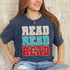 Read Stacked Faux Chenille DTF Heat Transfer