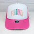 Forgiven Colorful Hat/Pocket Screen Print Heat Transfer