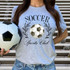 Soccer Sports Club DTF Heat Transfer