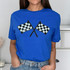 Checkered Flag Sequin Patch