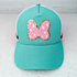 Pink Bow POLKA DOTS Glitter Chenille HAT/POCKET Patch