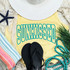 Sunkissed Turquoise PUFF Screen Print Heat Transfer