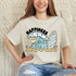 Happiness Comes In Waves Retro DTF Heat Transfer