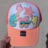 Pink Flamingo Chenille & Glitter HAT/POCKET Patch