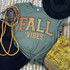 Fall Vibes Pumpkin DTF Heat Transfer