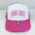 Pool Life PINK PUFF Hat/Pocket Screen Print Heat Transfer