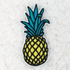 Pineapple Embroidered  HAT/POCKET Patch