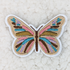 Multicolored Butterfly Embroidered  HAT/POCKET Patch