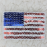 American Flag Sequin HAT/POCKET Patch