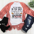 Heading to the Patch ADULT Old Town Road parody Sublimation Transfer T-shirt with autumn theme pumpkins and text design displayed on a white wooden background.