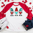 Teal Gnome Valentine Sublimation Transfer