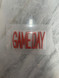 GAME DAY Puff Embroidered Hat/Pocket Patch - Various Colors, red embroidered patch spelling 'GAME DAY' on a white backing.