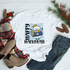 Happy Hanukkah Snowman Sublimation Transfer