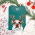 Christmas Reindeer Dog DTF Heat Transfer