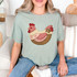 Faux Patchwork Cottagecore Chicken DTF Heat Transfer
