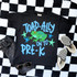 Toad-Ally On To BLUE DTF Heat Transfer