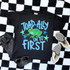 Toad-Ally On To BLUE DTF Heat Transfer
