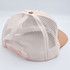 Neutral Stripe Structured Cotton Trucker Hat – Fully Adjustable Boutique Blank Cap
