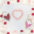 Valentine Splatter  Heart YOUTH Screen Print Heat Transfer