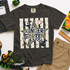 Sports Star Grade Level DTF Heat Transfer, athletic-themed design on a dark gray kids' t-shirt with baseball, football, and star graphics.