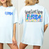 Home Sweet Home Floral State License Plate SET DTF Heat Transfer