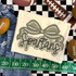 Camo Bow School Mascot DTF Heat Transfer
