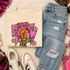 Pink Glitter Mascot - 62 teams -  DTF Heat Transfer