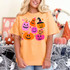 Retro Pink And Orange Ghosts DTF Heat Transfer