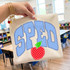 Gingham Apple School Staff DTF Heat Transfer