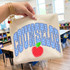 Gingham Apple School Staff DTF Heat Transfer