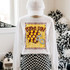 Game Day Polka Dot Helmet DTF Transfers | Football Color Combo Collection, white sweatshirt with football helmet and polka dot design for game day.
