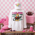 Brrrr It's Cold Out Mascots DTF Transfers | Winter Mascot Collection, playful design featuring a cartoon collie dog with humorous text and colorful decorations.