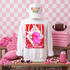 Loud & Proud Mascot DTF Transfers | Retro School Spirit Mascot Collection featuring a white sweatshirt with vibrant red and pink mascot graphic, pink accessories, and a pink checkered background.