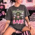 Frankly I Do Not Care WHITE DTF Transfer | Funny Frankenstein Halloween Design