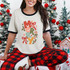 Merry Hand-Drawn DTF Transfer | Whimsical Christmas Design
