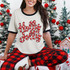 Holly Jolly Christmas DTF Transfer | Polka Dot Script Holiday Design