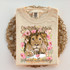 Covered in Grace Lion DTF Transfer | Faith-Based Floral Design