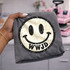 WWJD Smiley Face DTF Transfer | Retro Faith-Based Distressed Design