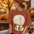 Leopard Turkey in Boots DTF Transfer | Western Thanksgiving Design