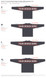 Ninny Muggins Christmas Gang Sheet | 5 Oversized Front & Back Pairs