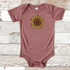 Leopard Sunflower HAT/POCKET Screen Print Heat Transfer