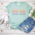 Boss Babe Screen Print Heat Transfer