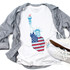 Statue of Liberty Patriotic 4th of July Sublimation Transfer